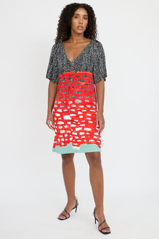 Balenciaga 2011 Patterned  Dress