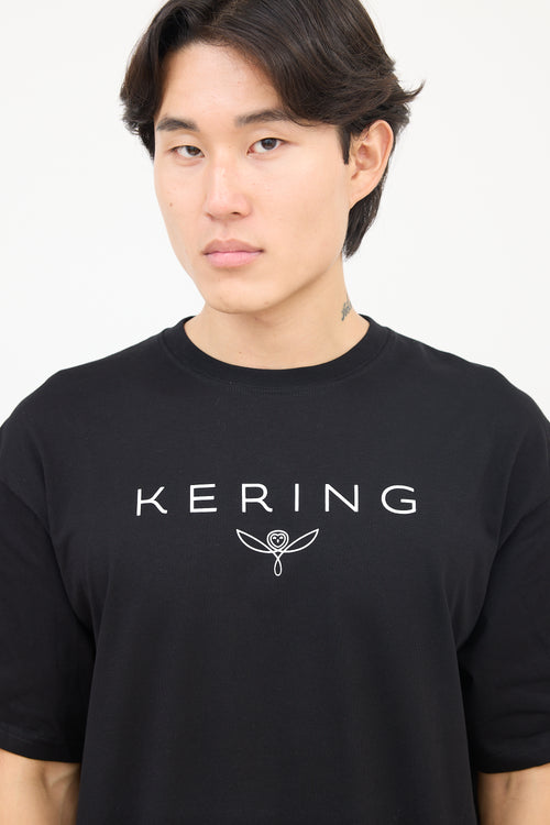 Balenciaga Black Kering Oversized T-Shirt