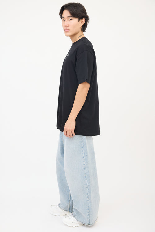 Balenciaga Black Kering Oversized T-Shirt