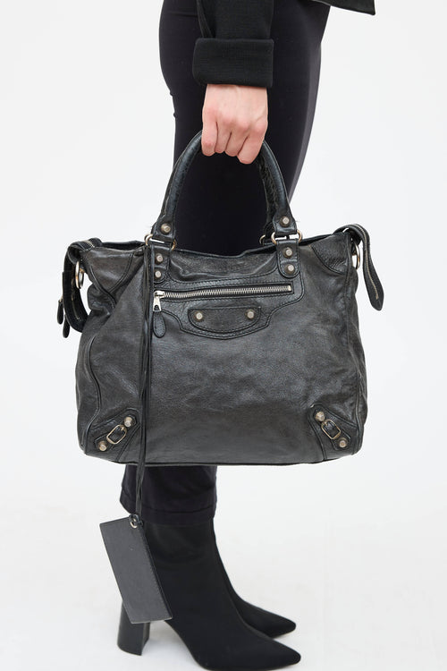 BalenciagaMotorcross Velo City Bag