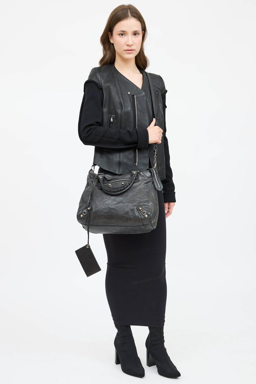 BalenciagaMotorcross Velo City Bag