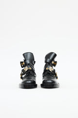 Balenciaga Buckle Cut Out Boot