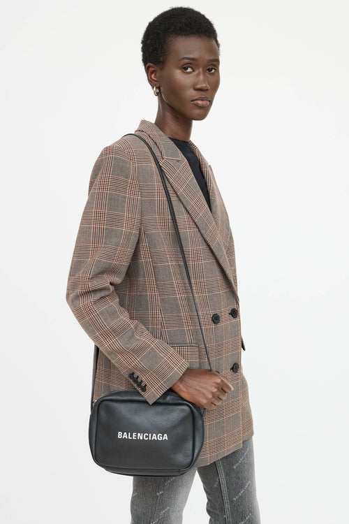 Balenciaga Logo Camera Bag