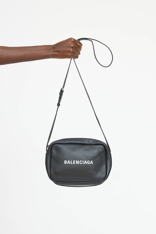 Balenciaga Logo Camera Bag