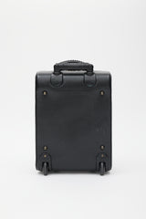 Balenciaga Black & Gold Leather City Suitcase