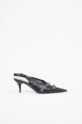 BalenciagaCagole Stud Slingback Pump
