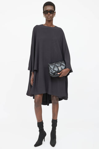 Balenciaga Touch Puffy Clutch