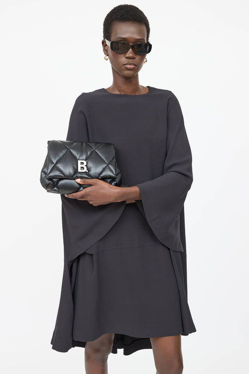 Balenciaga Touch Puffy Clutch