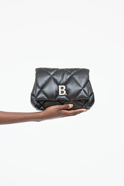 Balenciaga Touch Puffy Clutch