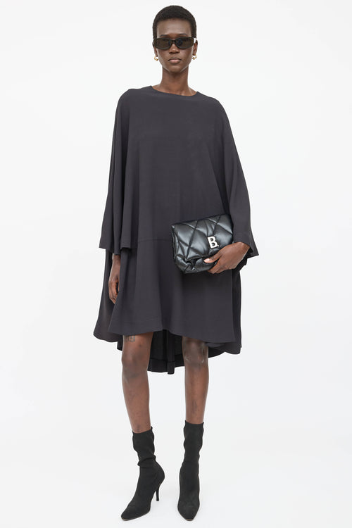 Balenciaga Touch Puffy Clutch