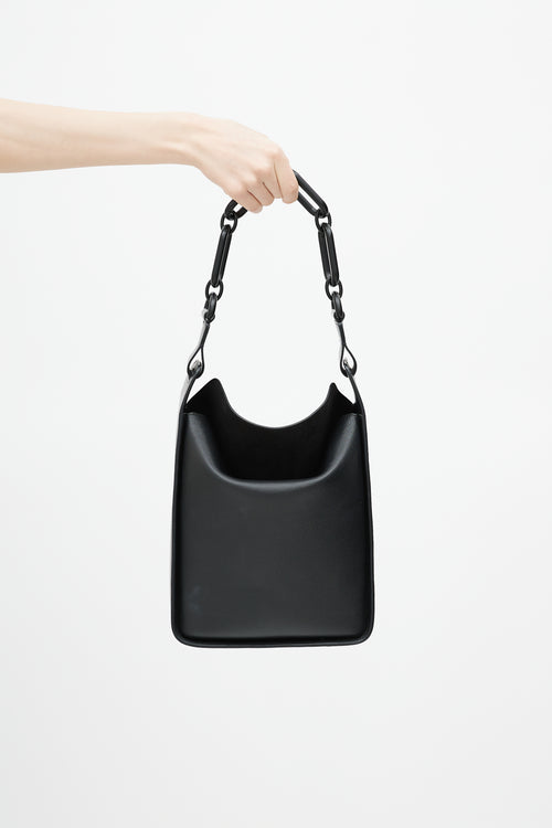 Balenciaga Black Leather Small Tool 2.0 Crossbody Bag