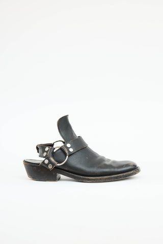 Balenciaga Distressed Santiago Mule