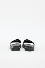 Balenciaga Logo Pool Slide