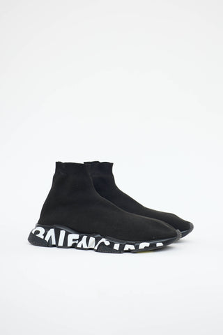 Logo Speed Knit Sneaker