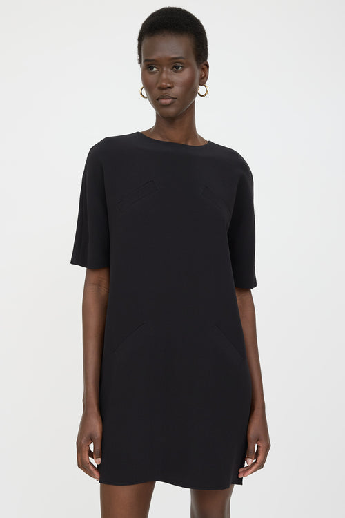Balenciaga 2015 Silk Pocket Dress