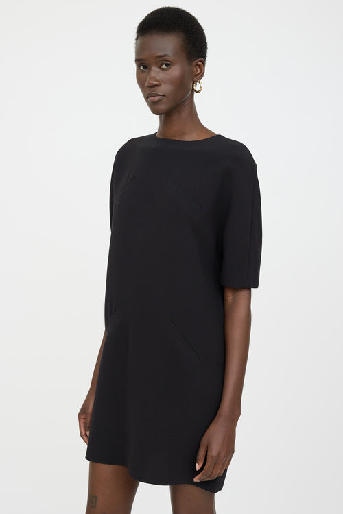 Balenciaga 2016 Silk Pocket Dress