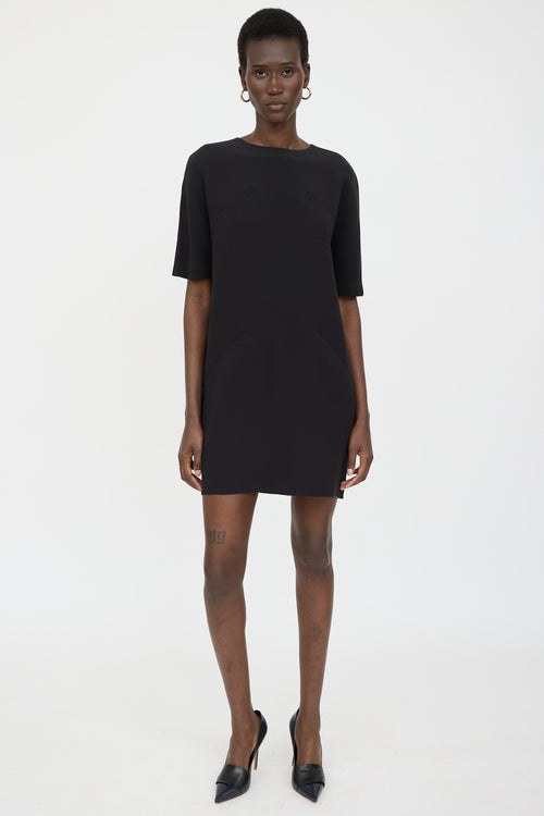 Balenciaga 2014 Silk Pocket Dress
