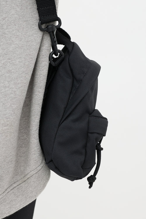 Balenciaga Black Mini Explorer Backpack Bag