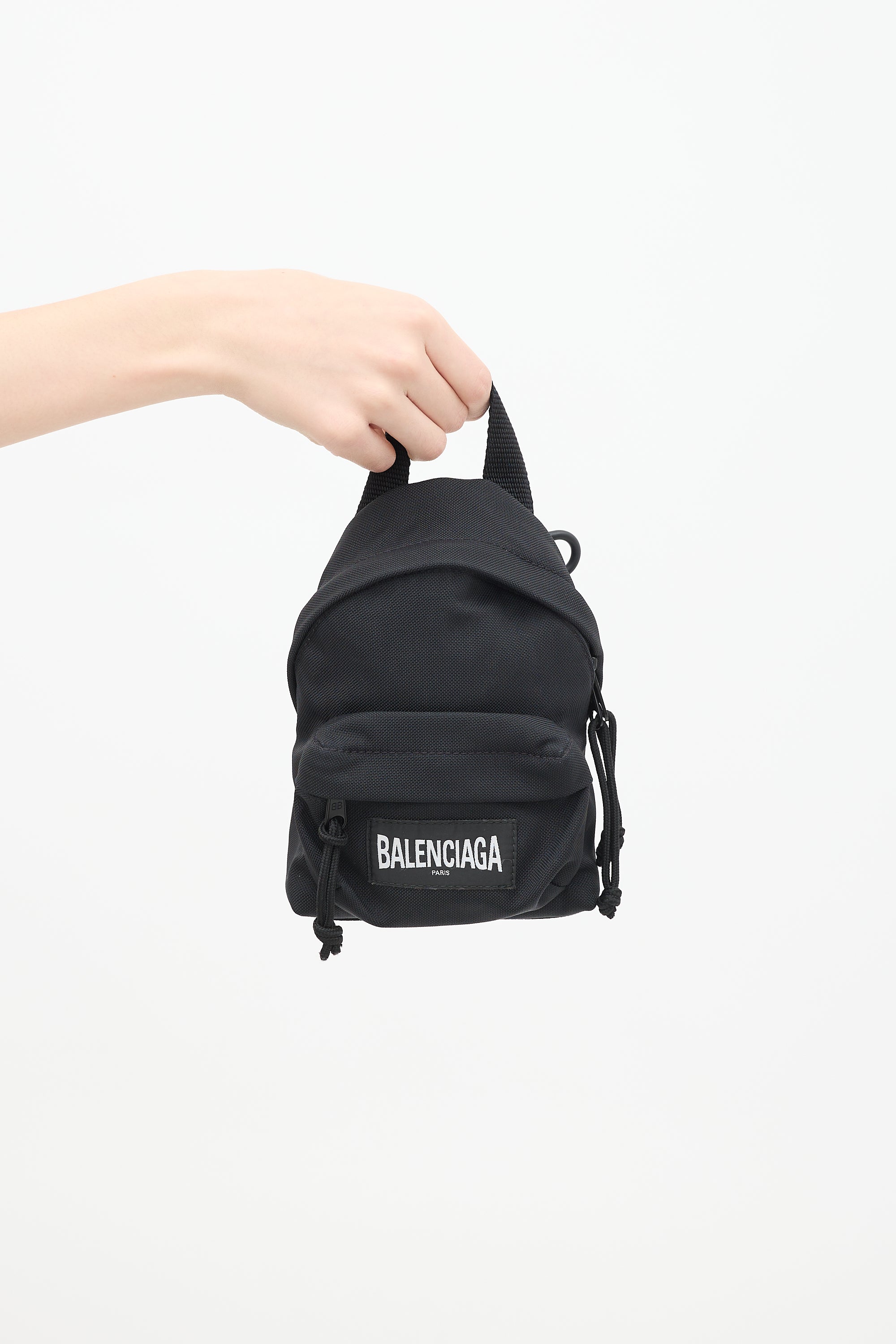 balenciaga oversized mini backpack Balenciaga // Black Mini Explorer Backpack Bag – VSP Consignment