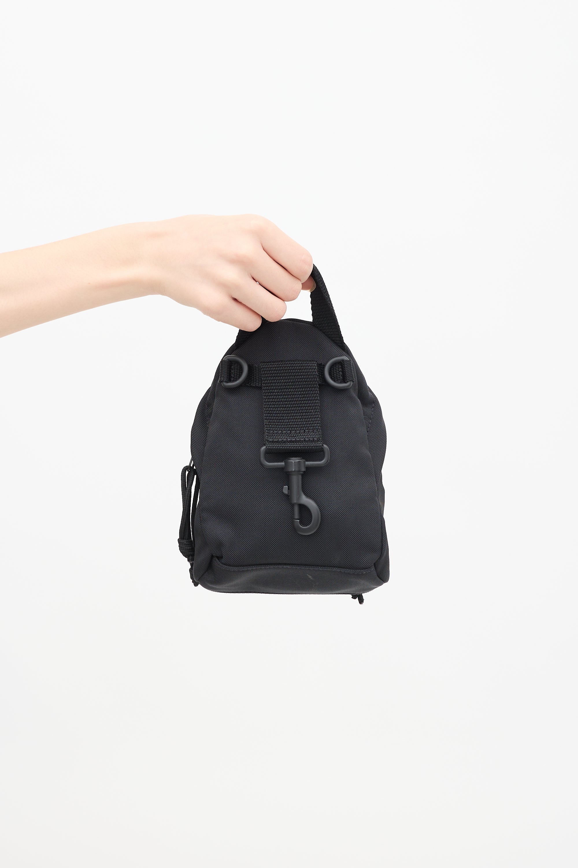 Balenciaga // Black Mini Explorer Backpack Bag – VSP Consignment
