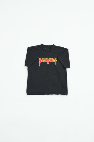 Balenciaga Kids Metal Logo T-Shirt