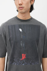Balenciaga Black & Multicolour Photo Print T-Shirt
