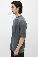 Balenciaga Black & Multicolour Photo Print T-Shirt