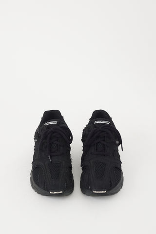 Balenciaga Black Mesh Phantom Sneaker