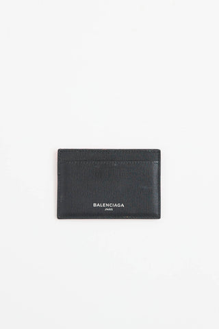 Balenciaga Leather Neon Cardholder