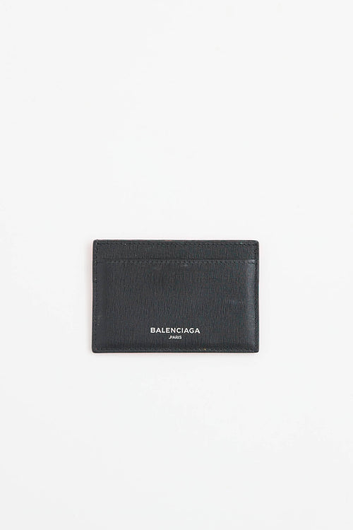 Balenciaga Leather Neon Cardholder