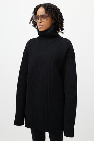 Balenciaga // Black Wool Side Zip Pants – VSP Consignment