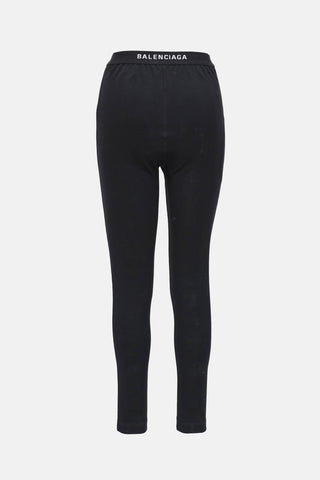  Logo Waist Legging