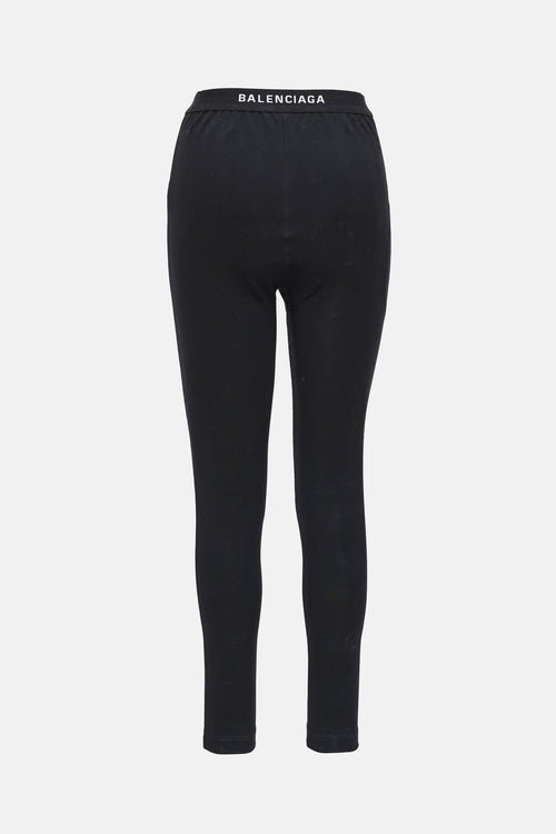  Logo Waist Legging