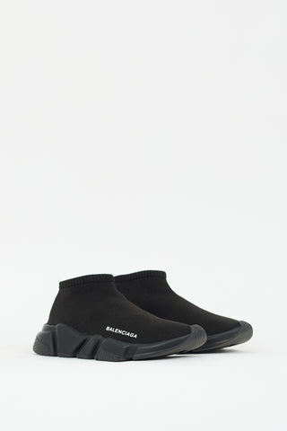 Balenciaga Black Speed Knit Low Sneaker