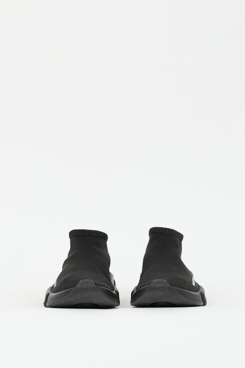 Balenciaga Black Speed Knit Low Sneaker