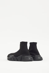 Balenciaga Black & White Speed Knit Sneaker