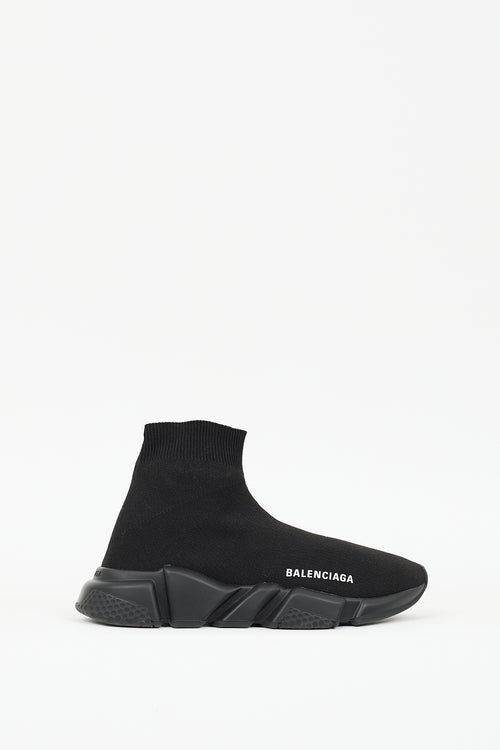 Balenciaga Black Speed Knit Sneaker