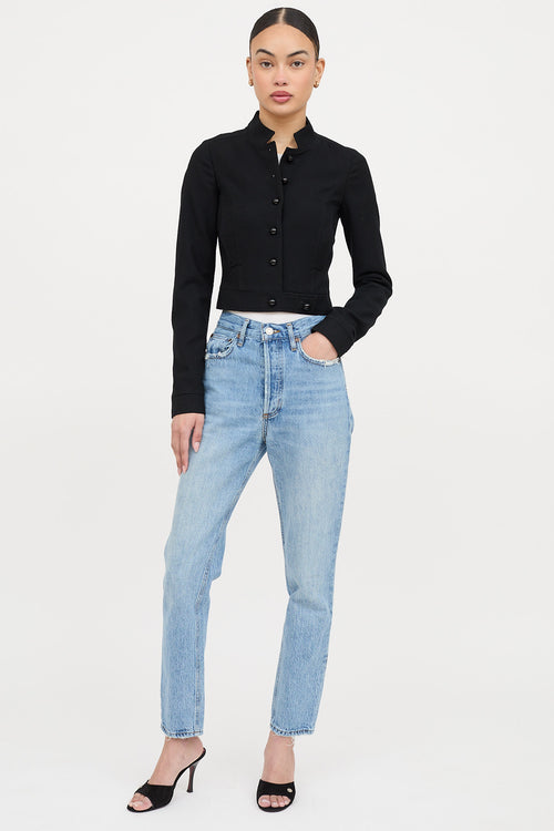 Balenciaga Wool Cropped Jacket