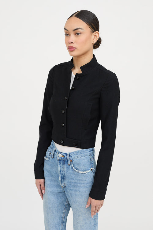 Balenciaga Wool Cropped Jacket