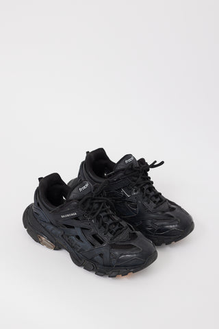 Balenciaga Black Track 2 Cutout Sneaker