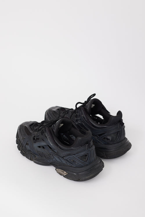 Balenciaga Black Track 2 Cutout Sneaker