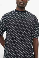 Balenciaga Black & White Logo T-Shirt