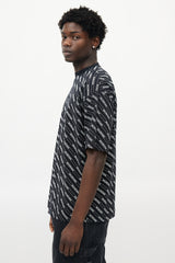 Balenciaga Black & White Logo T-Shirt