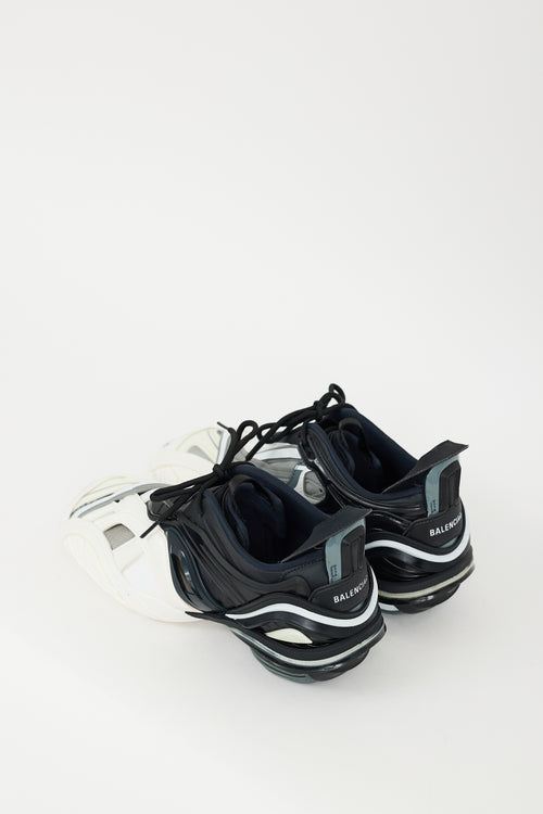 Balenciaga Black & White Tyrex Sneaker