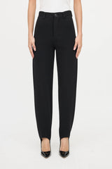 Balenciaga 2018 Wool Pantasocks Taperd Trouser
