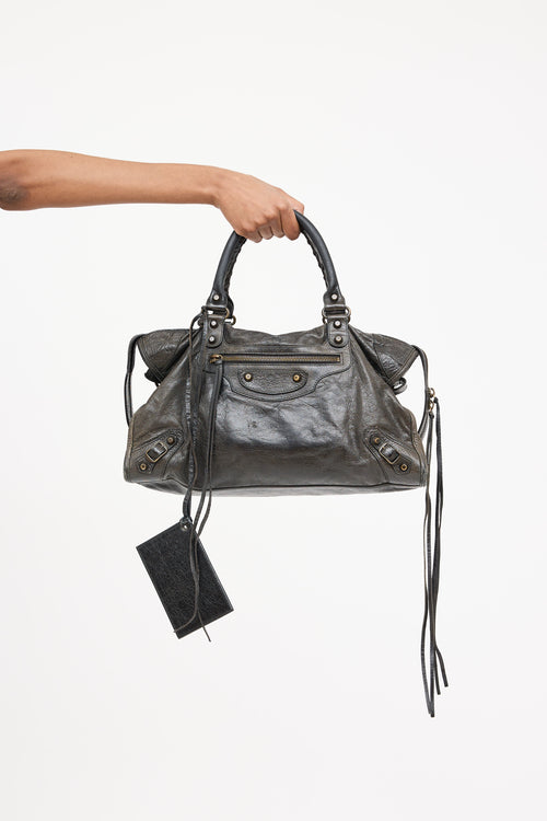 Balenciaga 2013 Anthracite City Bag