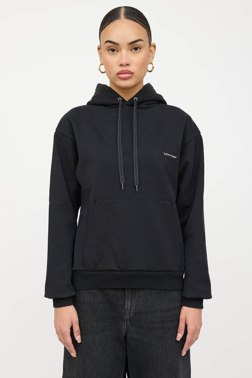 Balenciaga Graphic Logo Hoodie