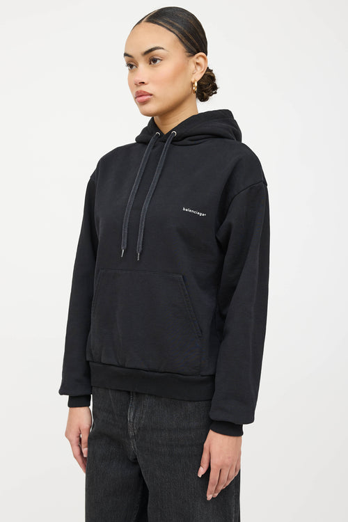 Balenciaga Graphic Logo Hoodie