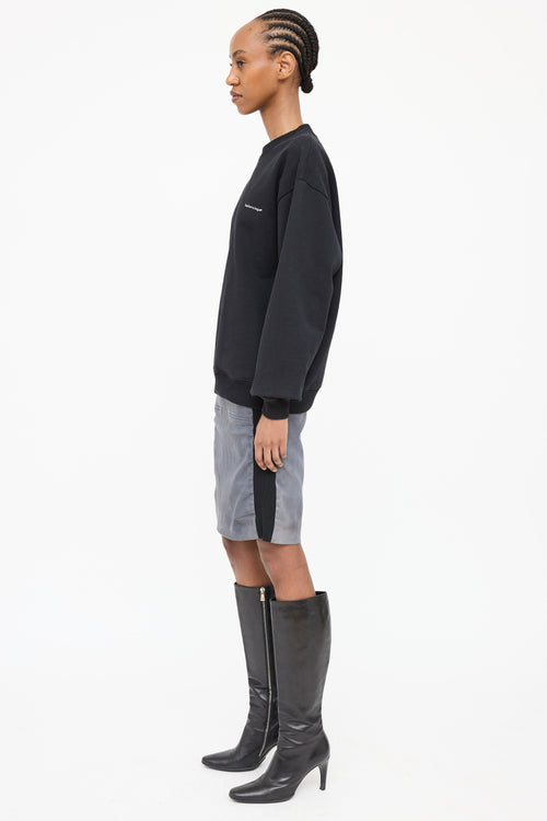 Balenciaga Longsleeve Logo Crewneck
