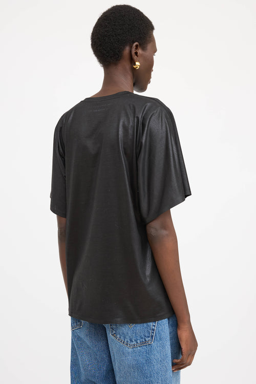 Balenciaga 2012 Shiny T-Shirt